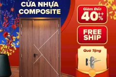 Chọn màu sắc cửa nhựa Composite hợp phong thủy tại TP.HCM
