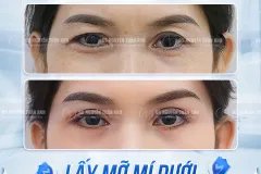 Lấy Mỡ Mí Dưới Có Làm Vùng Mắt Sáng Hơn Không?