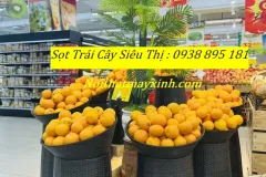 Giỏ mây trưng bày trái cây tại TP. Hồ Chí Minh