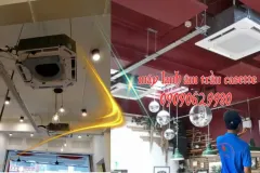 Lắp máy lạnh âm trần cho nhà hàng