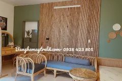 Bàn ghế mây tre phòng khách