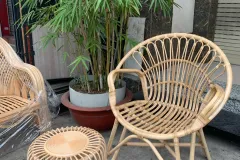 Ghế đuôi công mây tự nhiên tại TP.HCM