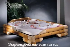 Giường tre phòng ngủ