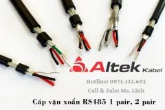 Cáp tín hiệu RS485 lõi vặn xoắn Altek Kabel tiêu chuẩn CE