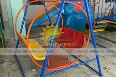 Xích đu trẻ em cho trường lớp mầm non, khu vui chơi, công viên