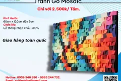 Gỗ Tán Âm Ma Trận - Vật Liệu Cách Âm Tại TP.HCM