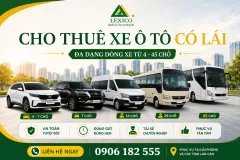CHO THUÊ XE CÓ LÁI TỪ 4 – 45 CHỖ GIÁ TỐT, PHỤC VỤ 24/7