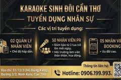 Tuyển dụng nhân viên PR và quản lý tại Cần Thơ