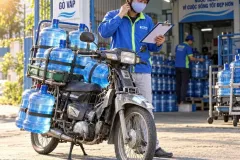 Tuyển NV giao nước, xe + xăng Cty, làm ở Gò Vấp