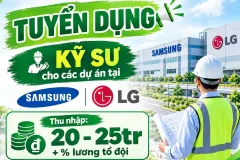 Tuyển dụng Kỹ sư xây dựng tại Thái Nguyên