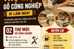 LIFEHOUSE tuyển thợ ván công nghiệp ở Đà Nẵng
