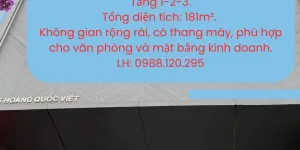CHO THUÊ VĂN PHÒNG &amp; MẶT BẰNG KINH DOANH