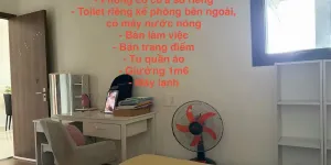 Chia sẻ phòng riêng 2PN, 2WC tại Quận 7, TP.HCM