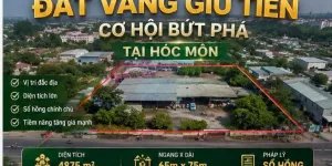 Kho xưởng 4875m2 Đặng Công Bỉnh, Xuân Thới Thượng, Hóc Môn. Bán gấp 55 tỷ!