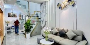 NHÀ ĐẸP HUỲNH VĂN NGHỆ – P.15 TÂN BÌNH – CHỈ 3.85 TỶ