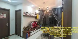 HOT HOT – CHÍNH CHỦ BÁN CĂN HỘ 68M² – 2PN Him Lam Phú An, P. Phước Long B,