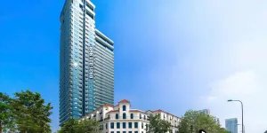 SH SUNSHINE GOLDEN RIVER 134M²  LÔ GÓC MẶT ĐƯỜNG 30M  5 TẦNG + HẦM  CHỈ