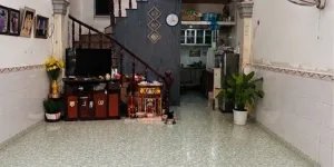 BÁN NHÀ KDC BÌNH PHÚ QUẬN 6 - ĐƯỜNG 12M VỈA HÈ 2M - 40M2 BTCT 2 TẦNG - HOÀN