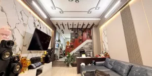 [T3023] Nhà 3T mới ở ngay cạnh Emart Phan Huy Ích - Hẻm xe hơi 5m - Giá 7.x tỷ