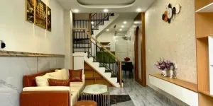 SIÊU PHẨM NHÀ ĐẸP Ở NGAY KHU SÂN BAY - 2 TẦNG 2PN GẦN MẶT TIỀN, SỔ A4 HOÀN CÔNG