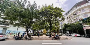 KHÁCH SẠN MẶT TIỀN HÀ HUY GIÁP – 5 TẦNG, 16 PHÒNG – THANG MÁY – 86M² – NHỈNH 15