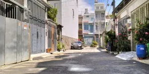 ĐẤT LÊ ĐỨC THỌ – GÒ VẤP -  KHU PHÂN LÔ ĐỒNG BỘ – HẺM NHỰA 6M CÓ VỈA HÈ – 53M².