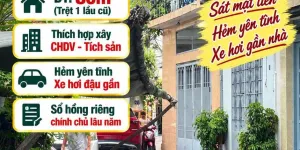 Bán nhà cũ 80m2 nở hậu hẻm 251 Lê Quang Định Bình Thạnh hạ 2tỷ còn 5.5tỷ