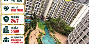 Bán căn hộ Saigon Airport Plaza 93m2, 2PN  , Sổ riêng 7.5tỷ