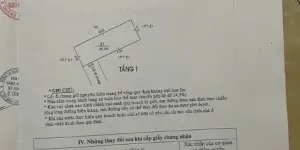 Giá bán gấp trong 10 ngày - Giảm sốc 300 triệu, nhà Phạm Văn Bạch, gần chợ Tân
