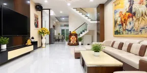 BÁN NHÀ HẺM XE HƠI HOÀI THANH QUẬN 8 – 118M2 – 4 TẦNG – CHỈ NHỈNH 60TR/M2 –