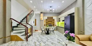 (HIẾM)Bán nhà mặt tiền 1T2L, đương Huỳnh Tấn Phát, 60m2, hẻm xe hơi né nhau,