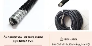 Ống ruột gà lõi thép Phi20 bọc nhựa PVC Đà Nẵng, Hà Nội, Hồ Chí Minh
