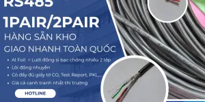Cáp tín hiệu vặn xoắn RS485 1PAIR/2PAIR hiệu Altek Kable