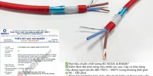 Cáp tín hiệu chống cháy chống nhiễu Altek kabel 2x0.75/2x1.0/2x1.5/2x2.5