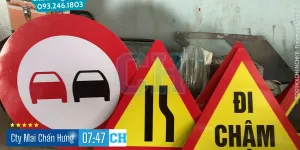 Biển Báo Cấm Vượt P.125