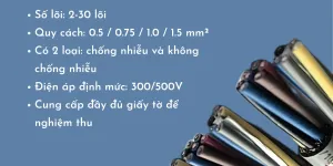CÁP ĐIỀU KHIỂN ALTEK KABEL – HÀNG NHẬP KHẨU, ĐẦY ĐỦ CO, CQ