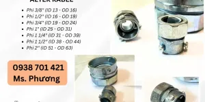 Đầu nối ống không răng tại Đà Nẵng, Hà Nội, Hồ Chí Minh