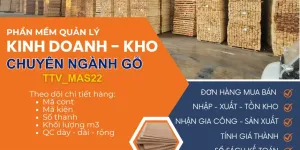 Phần mềm quản lý mua bán gỗ tại TP.HCM