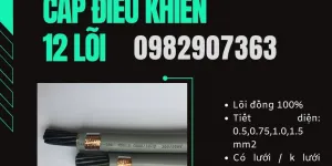 Cáp Điều Khiển 12 Lõi phân phối Hà Nội, Đà Nẵng, TP HCM