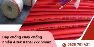 Cáp chống cháy chống nhiễu 2x2.5mm2 Altek Kabel Đà Nẵng, Bình Định, Phú Yên