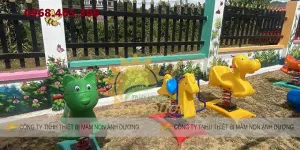 Thú nhún lò xo cho trẻ em tại Vĩnh Long