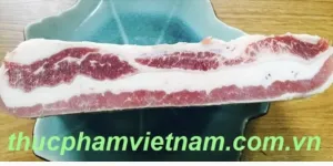 Ba chỉ bò Mỹ nhập khẩu tại Hà Nội