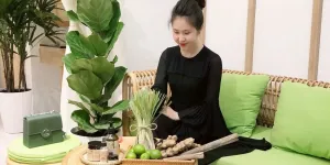 Bàn ghế mây phòng khách nhỏ gọn tại TP.HCM
