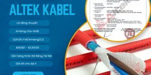 Cáp chống cháy chống nhiễu Altek Kabel đạt tiêu chuẩn IEC60331-BS6387