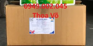SUPER BIO Vi Sinh – Xử Lý Nước, Tăng Đề Kháng, Ổn Định Đường Ruột Tôm Cá