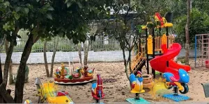Thú nhún lò xo cho trẻ em tại An Giang
