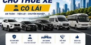 CHO THUÊ XE CÓ LÁI TỪ 4 – 45 CHỖ GIÁ TỐT, PHỤC VỤ 24/7