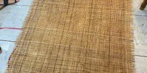 Lưới mây đan caro trang trí nội thất tại Bình Thạnh, TP.HCM