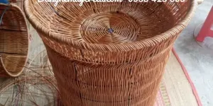 Giỏ trưng bày trái cây nhựa giả mây tại Bình Thạnh, TP.HCM