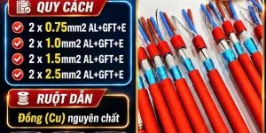 Cáp Chống Cháy Chống Nhiễu ALTEK KABEL 0.75mm2 - 2.5mm2 Hàng Có Sẵn Kho